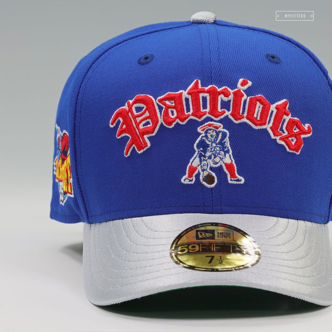 NEW ENGLAND PATRIOTS NFL KICKOFF 1995 BLUE SAPPHIRE SILVERSTONE