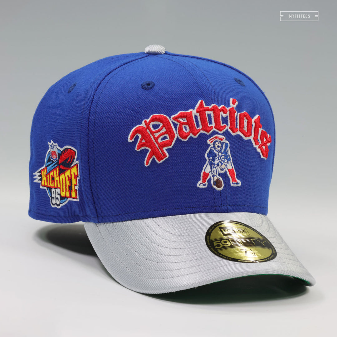 NEW ENGLAND PATRIOTS NFL KICKOFF 1995 BLUE SAPPHIRE SILVERSTONE