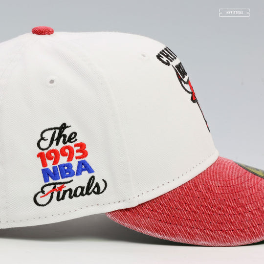 CHICAGO BULLS 1993 NBA FINALS VINTAGE WEATHERED LOOK NEW ERA