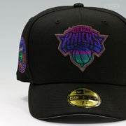 NEW YORK KNICKS 2025 NBA ALL-STAR GAME ETCH ART ZELDA MAJORA'S MASK INSPIRED NEW ERA CAP