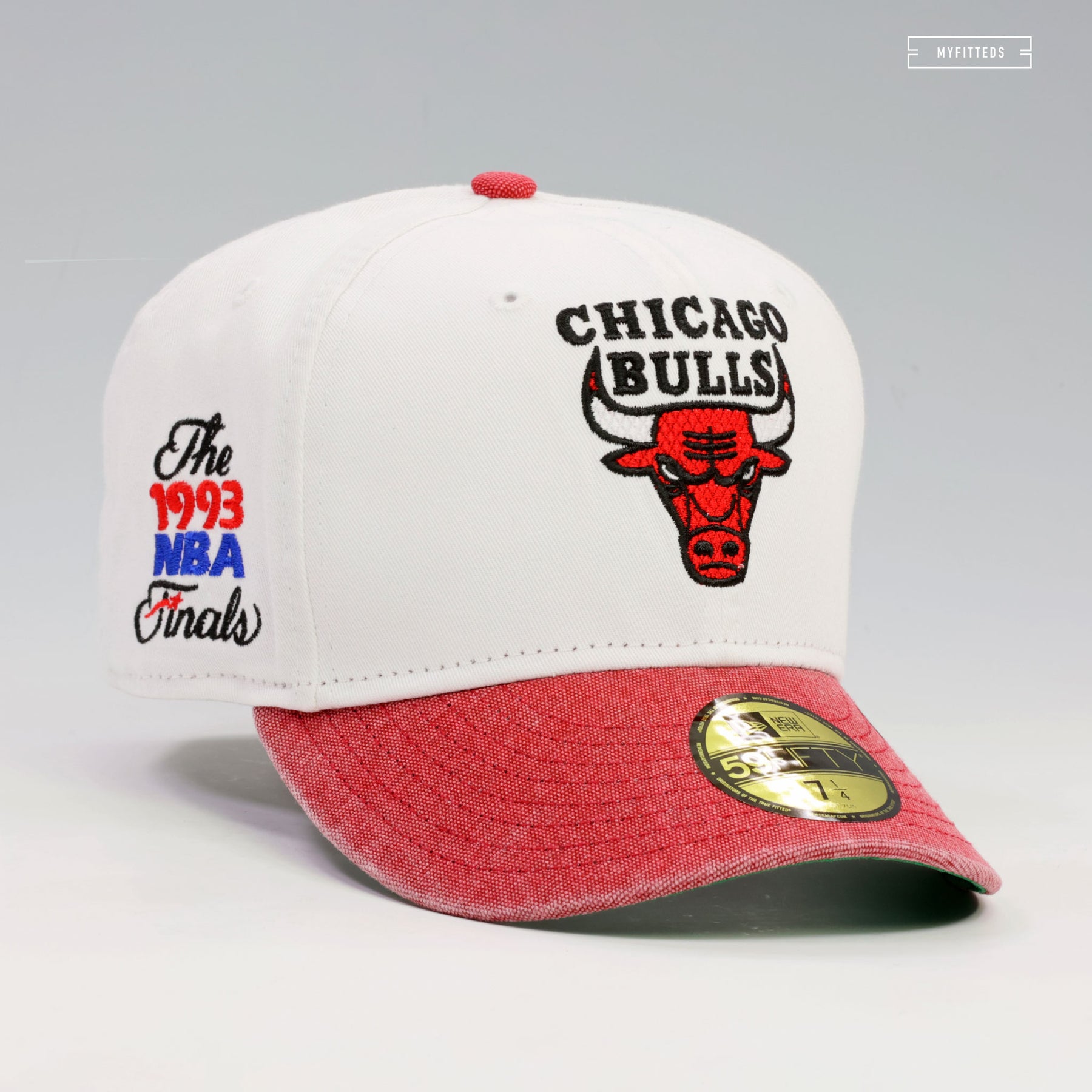 CHICAGO BULLS 1993 NBA FINALS VINTAGE WEATHERED LOOK NEW ERA