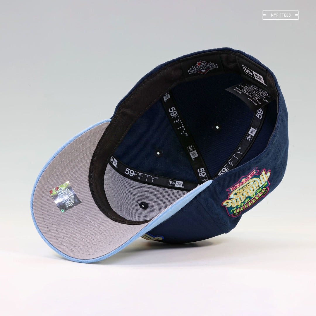 MUDVILLE NINE 2000 INAUGURAL SEASON FREESTYLE WITH COLORS NEW ERA