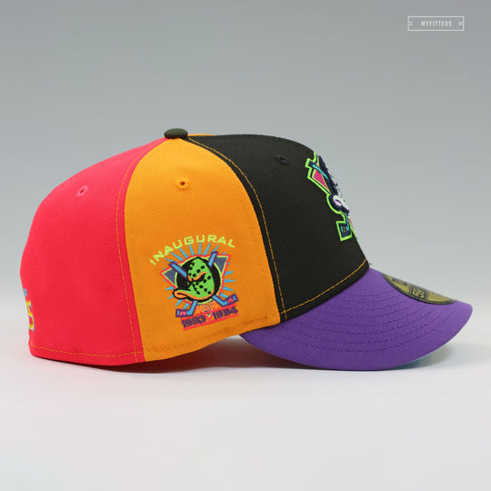 ANAHEIM MIGHTY DUCKS 1993 INAUGURAL SEASON MULTI-BLOCK ZELDA