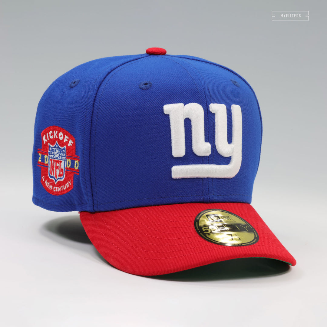 NEW YORK GIANTS NFL KICKOFF 2000 BLUE SAPPHIRE SCARLET RETRO NEW