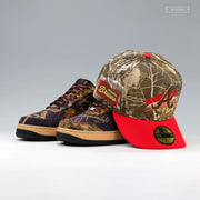 ATLANTA BRAVES SPEEDWAY CLASSIC REALTREE EDGE™ SCARLET NEW ERA FITTED CAP