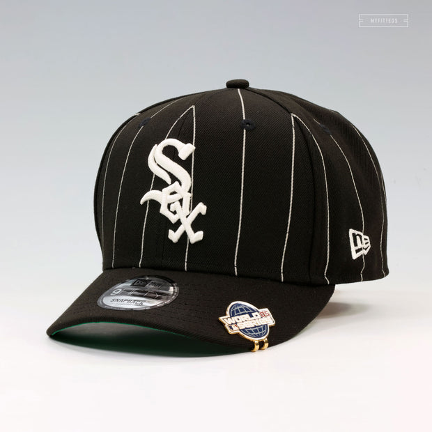 CHICAGO WHITE SOX 2005 WORLD SERIES CAP BYTES PINSTRIPE NEW ERA