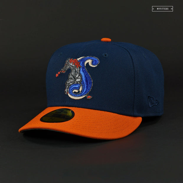 Boise State Broncos New Era Vault Horse 59Fifty Fitted Hat (Black