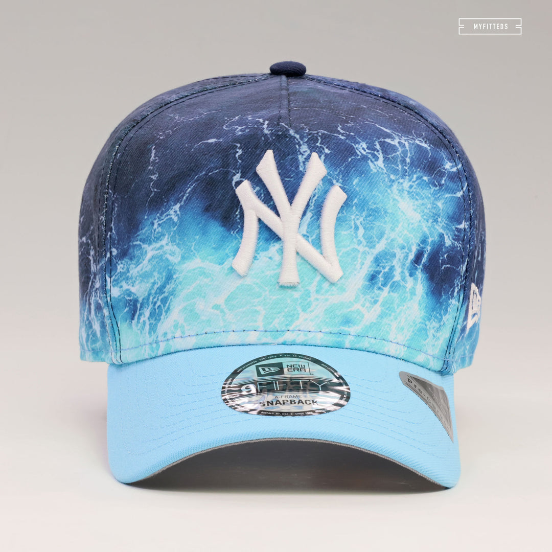 NEW YORK YANKEES WAY OF THE WATER OCEAN SERIES 9FIFTY A-FRAME NEW