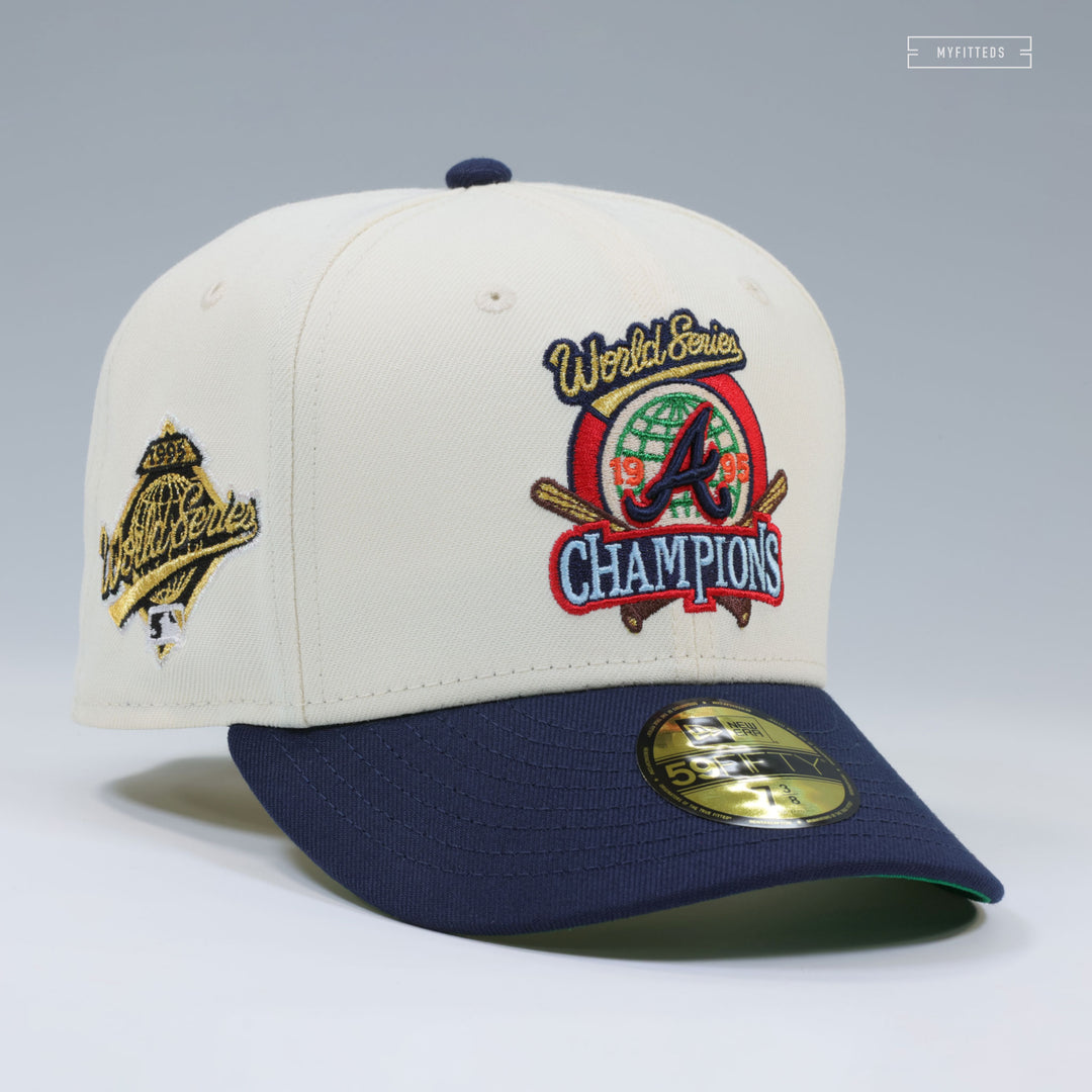 ATLANTA BRAVES 1995 WORLD SERIES CHAMPIONS OFF WHITE NIGHTSHADE