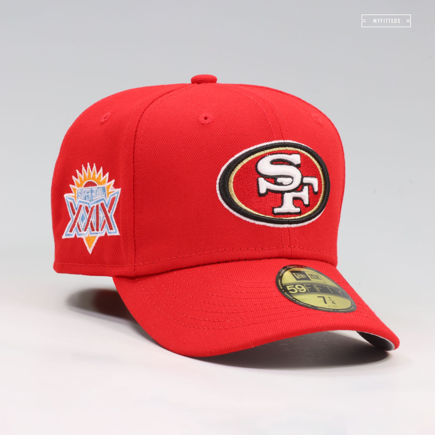 SAN FRANCISCO 49ERS SUPER BOWL XXIX SIDE PATCH PRIMARY NEW ERA