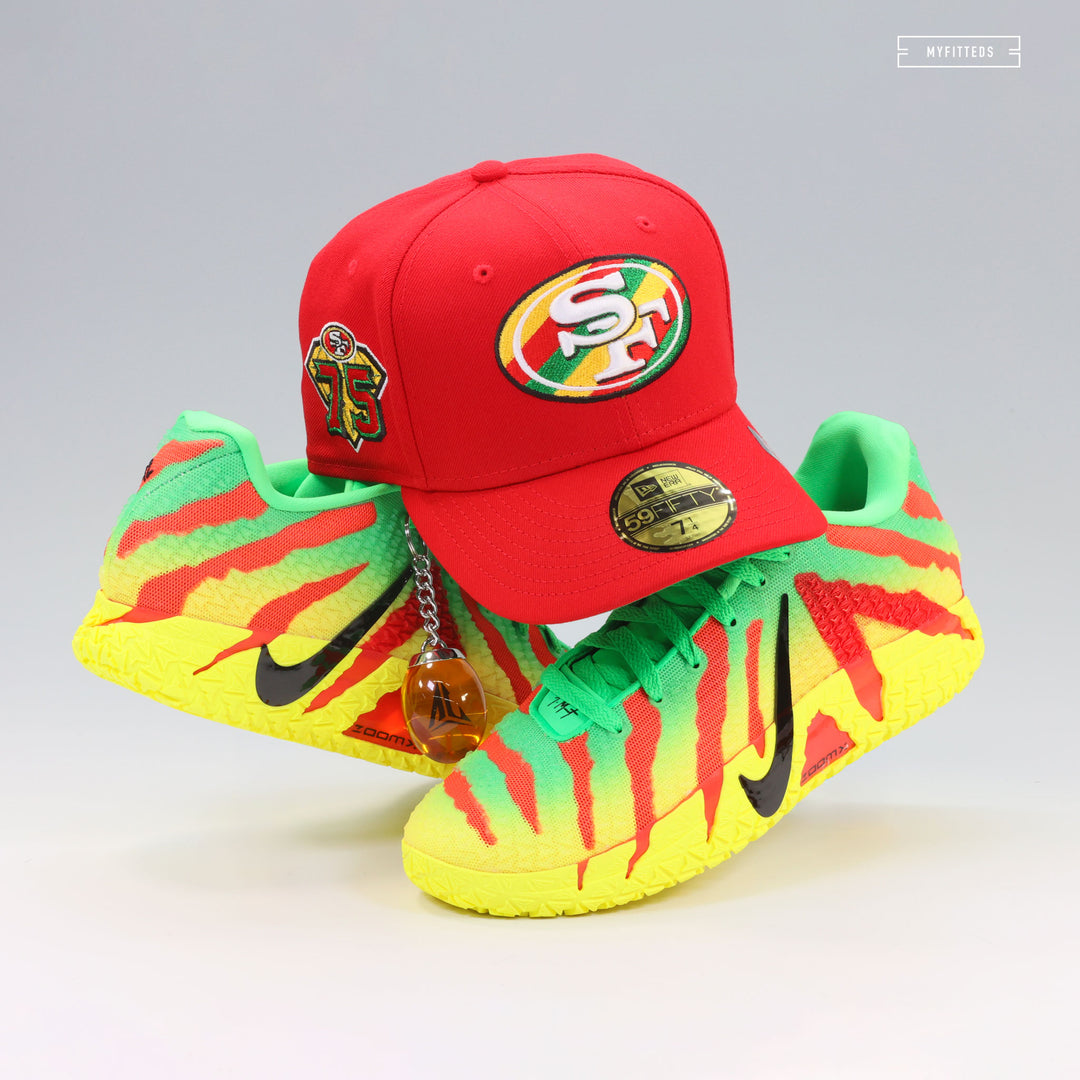 SAN FRANCISCO 49ERS 75TH ANNIVERSARY FRUIT STRIPE GUM INSPIRED NEW