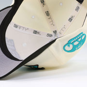 ZOMBIE THE KOREAN ZOMBIE CHAN SUNG JUNG INSPIRED OFF WHITE NEW ERA FITTED CAP