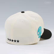 ZOMBIE THE KOREAN ZOMBIE CHAN SUNG JUNG INSPIRED OFF WHITE NEW ERA FITTED CAP