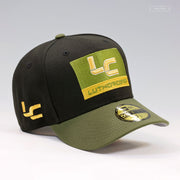 SUPERMAN™ 2025 MOVIE LUTHORCORP™ JET BLACK ARMY OLIVE NEW ERA FITTED CAP