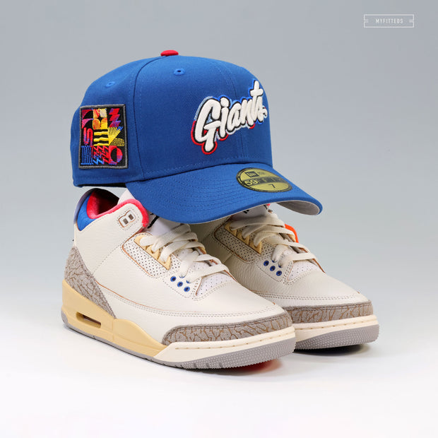 SAN FRANCISCO GIANTS 2025 CITY CONNECT AIR JORDAN III KOREA TAEGEUK INSPIRED NEW ERA CAP