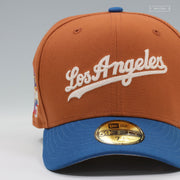 LOS ANGELES DODGERS SHOHEI OHTANI 50 HR AND STEALS CHAIN STITCHED JAPAN TO LA NEW ERA FITTED CAP