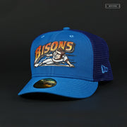 BUFFALO BISONS INDIANA JONES AND THE LAST CRUSADE INSPIRED NEW ERA TRUCKER FITTED CAP