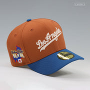 LOS ANGELES DODGERS SHOHEI OHTANI 50 HR AND STEALS CHAIN STITCHED JAPAN TO LA NEW ERA FITTED CAP