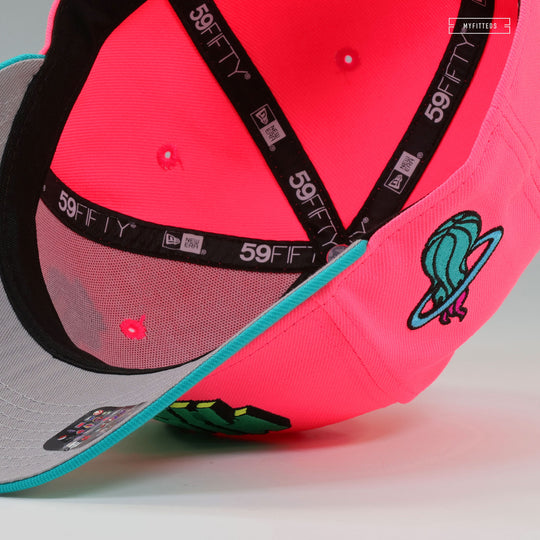 NEW ERA LAKERS マイヤミバイス カラー7 7/8 MIAMI HEAT NIKE LEBRON
