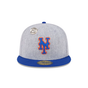 NEW YORK METS GREY 59FIFTY 70TH ANNIVERSARY 59FIFTY DAY NEW ERA FITTED HAT