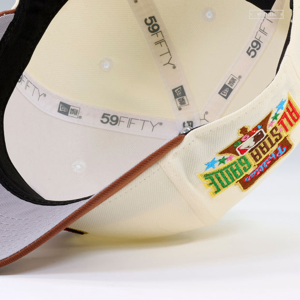 PHILADELPHIA PHILLIES 1996 MLB ALL-STAR GAME CHOCOLATE ICE CREAM NEW ERA FITTED CAP