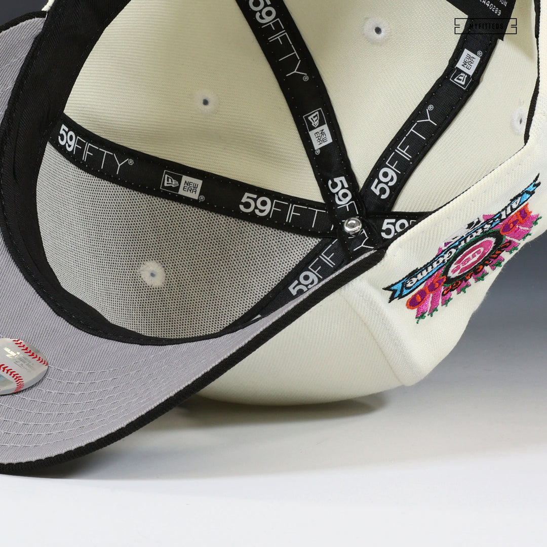 CHICAGO CUBS 1990 ALL-STAR GAME MR. CHATTERBOX OFF WHITE NEW ERA CHICAGO CUBS 1990 ALL-STAR GAME MR. CHATTERBOX OFF WHITE NEW ERA