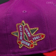 BOSTON RED SOX 1961 WORLD SERIES BENSON NEW ERA FITTED CAP