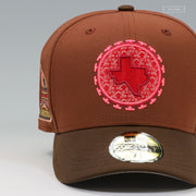 TEXAS RANGERS 2020 INAUGURAL SEASON TEXAS PORTERHOUSE MEDIUM RARE NEW ERA FITTED CAP