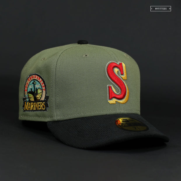 SEATTLE MARINERS 30TH ANNIVERSARY SLAYER ALTERNATE NEW ERA FITTED CAP –  SHIPPING DEPT
