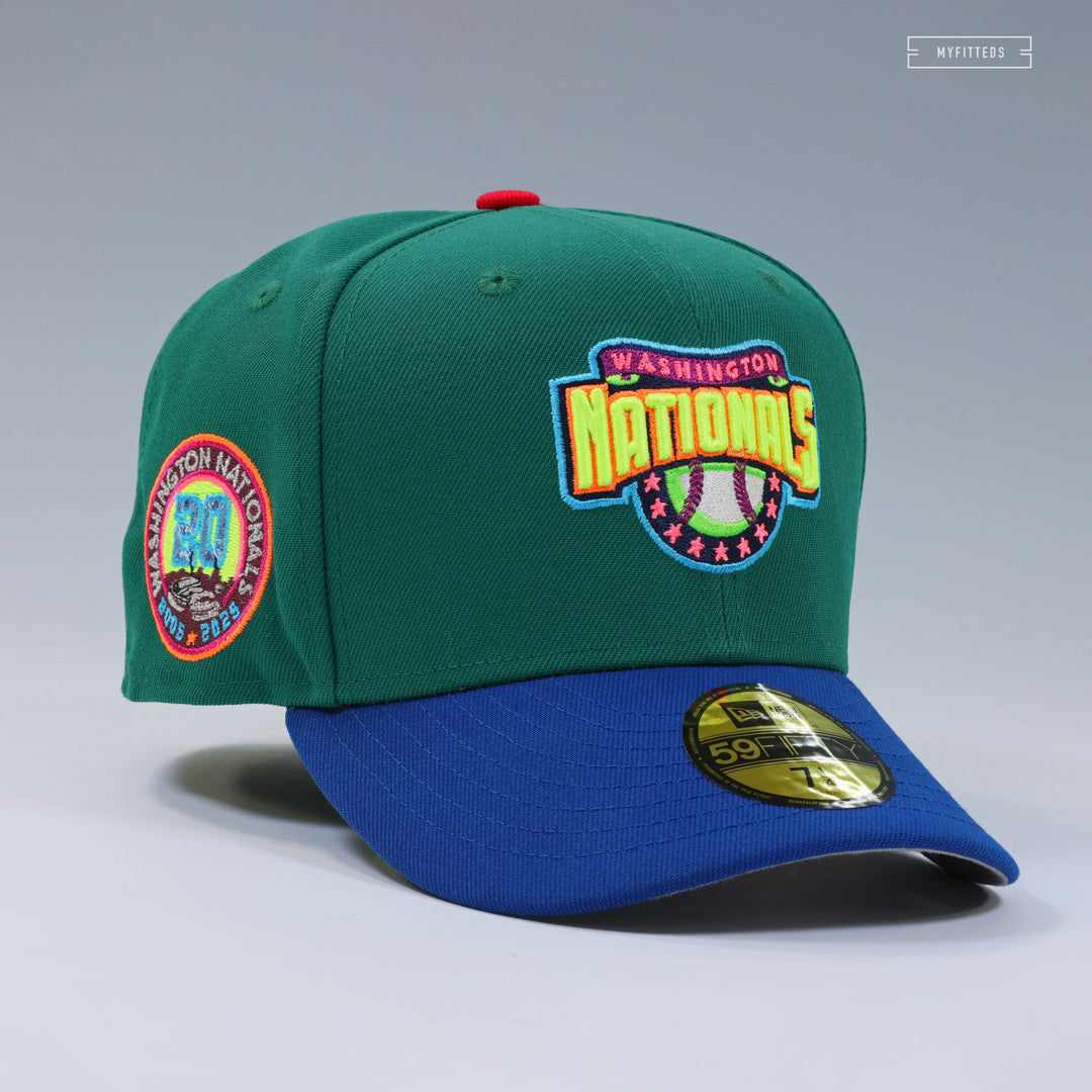キャップ NEW ERA WASHINGTON NATIONALS 20TH ANNIVERSARY 5FT1749 Washington Nationals 20th Anniversary 59FIFTY Fitted Hat