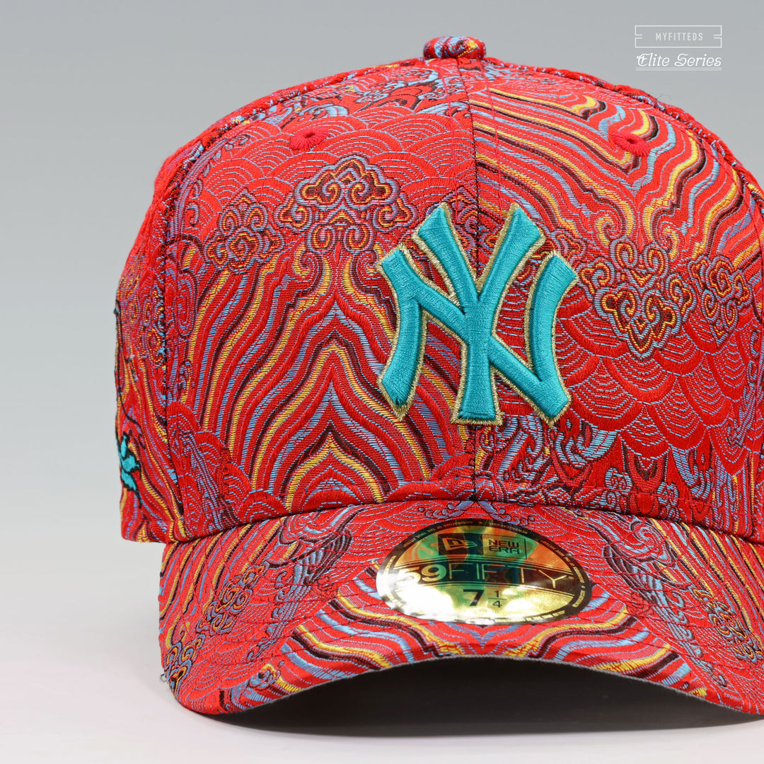 NEW YORK YANKEES MYFITTEDS ELITE SERIES LUNAR NEW YEAR SILK ROAD NEW E