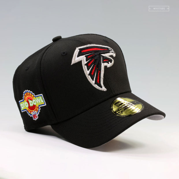 ATLANTA FALCONS NFL 1994 PRO BOWL JET BLACK PRIMARY NEW ERA FITTED