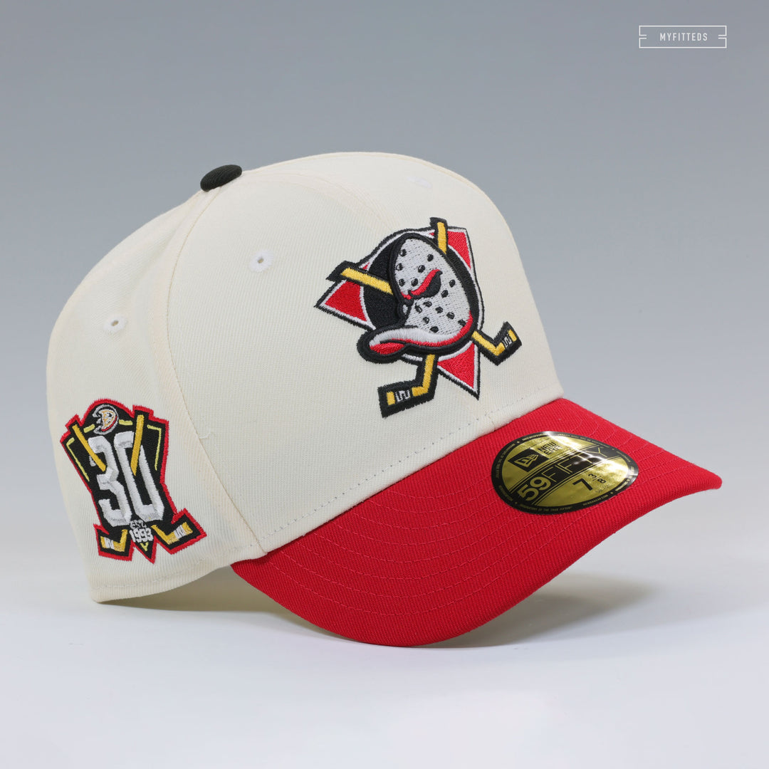ANAHEIM MIGHTY DUCKS 30TH ANNIVERSARY EDEN HALL DUCKS OFF WHITE