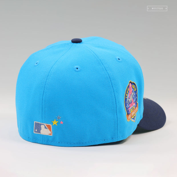 LOS ANGELES DODGERS 1958-2018 60TH ANNIVERSARY CASCADING LA SUNSET NEW ERA FITTED CAP