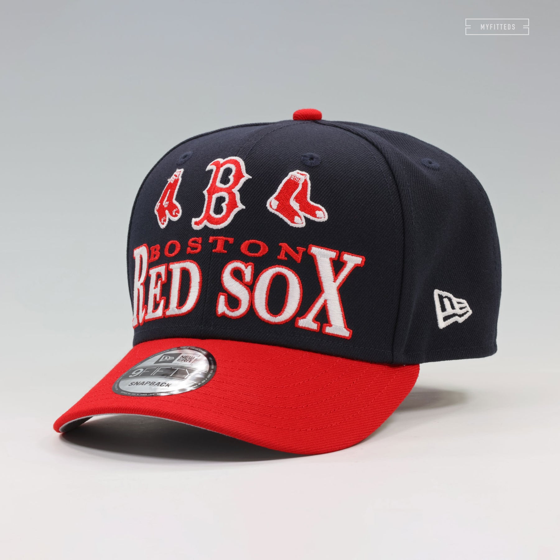 BOSTON RED SOX TEAM ARCHIVE NEW ERA 9FIFTY SNAPBACK – MYFITTEDS