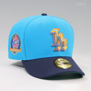 LOS ANGELES DODGERS 1958-2018 60TH ANNIVERSARY CASCADING LA SUNSET NEW ERA FITTED CAP