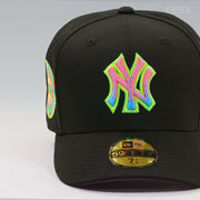 NEW YORK YANKEES 1942 ALL-STAR GAME BLACK LIGHT PACK GRADIENT GRAFFITI NEW ERA FITTED CAP