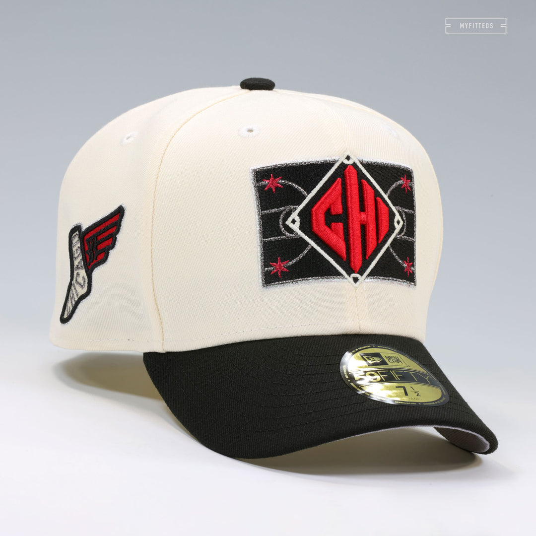 CHICAGO WHITE SOX 2025 CITY CONNECT OFF WHITE JET BLACK NEW ERA