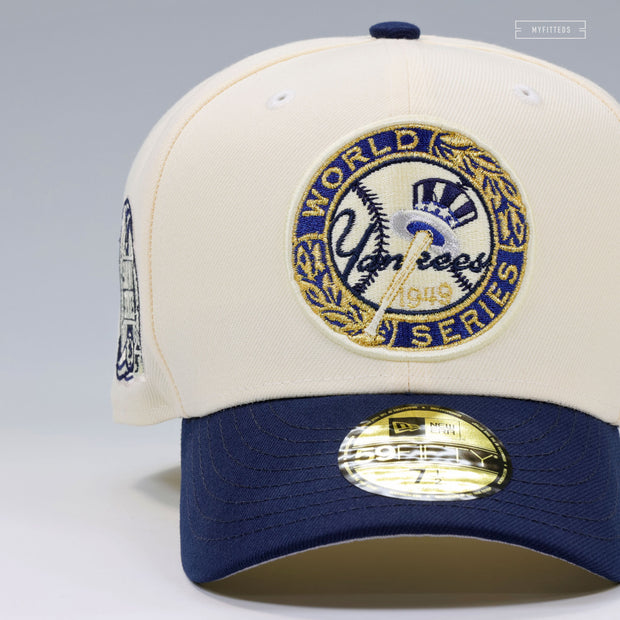NEW YORK YANKEES 1949 WORLD SERIES 2000 WORLD SERIES AIMÉ LEON DORE INSPIRED NEW ERA FITTED CAP
