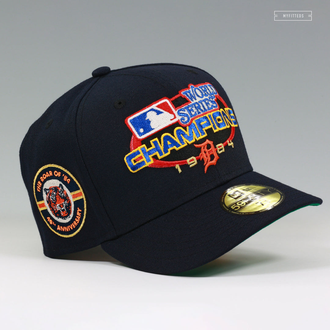 DETROIT TIGERS 1984 WORLD SERIES CHAMPIONS MIDNIGHT NAVY NEW ERA