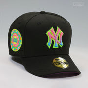 NEW YORK YANKEES 1942 ALL-STAR GAME BLACK LIGHT PACK GRADIENT GRAFFITI NEW ERA FITTED CAP