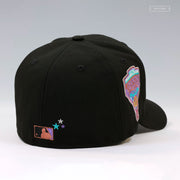 ARIZONA DIAMONDBACKS 1998 INAUGURAL SEASON UPSIDE DOWN INVERTED NEW ERA FITTED CAP
