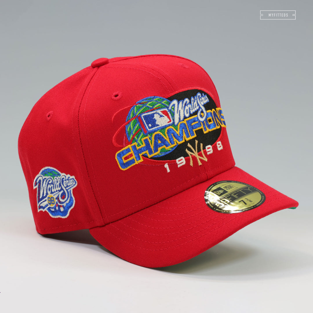 supreme spike lee キャップ NEW YORK YANKEES 1998 WORLD SERIES CHAMPIONS SPIKE LEE INSPIRED