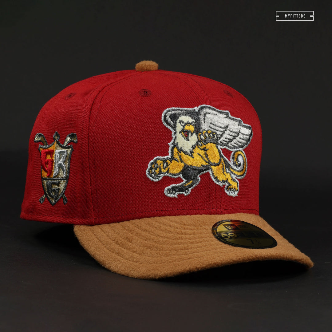 GRAND RAPIDS GRIFFINS AHL HOUSE GRYFFINDOR INSPIRED NEW ERA FITTED