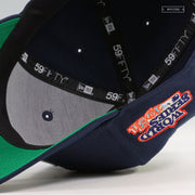 LOS ANGELES DODGERS THUNDEROUS RAUCOUS 1981 WORLD SERIES NIGHTSHADE NEW ERA FITTED CAP