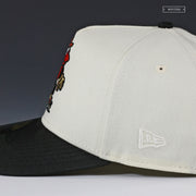 BALTIMORE ORIOLES 30TH ANNIVERSARY OFF WHITE ORIOLE BIRD A-FRAME NEW ERA FITTED CAP