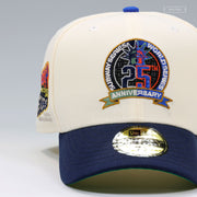 NEW YORK YANKEES AND METS 2000 WORLD SERIES SUBWAY SERIES 25TH ANNIVERSARY NEW ERA CAP
