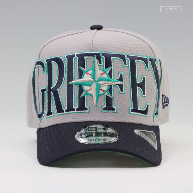 SEATTLE MARINERS KEN GRIFFEY JR. COMMEMORATIVE WORDMARK NEW ERA