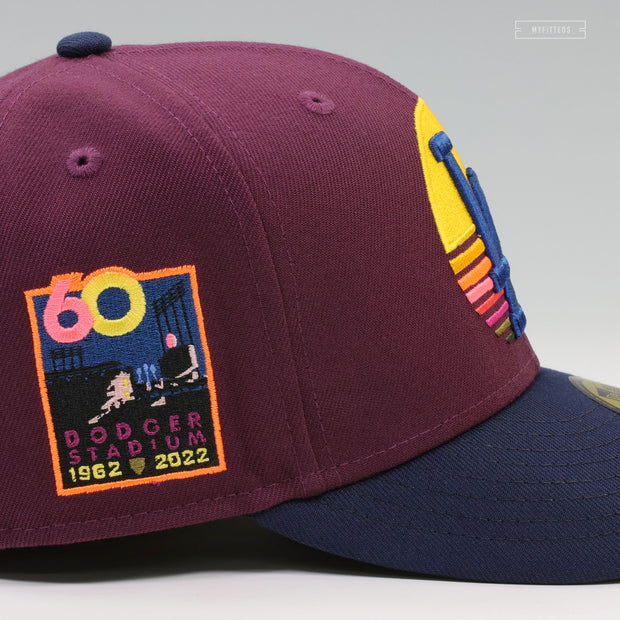 LOS ANGELES DODGERS 60TH ANNIVERSARY 2026 FIFA™ WORLD CUP POSTER INSPIRED NEW ERA FITTED CAP