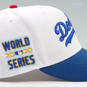LOS ANGELES DODGERS 2020 WORLD SERIES KOBE BRYANT HOME JERSEY INSPIRED NEW ERA FITTED CAP